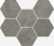 Italon Terraviva Mosaico Hexagon Dark 25х29 Мозаика
