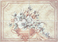 Плитка Arpa Коллекция Appia : Composizione 4 шт. Flore Apia Beige