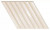 Wow Spike Bars A Deep White 15x25,9 Плитка настенная