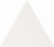 Equipe Scale Triangolo White 10,8x12,5 Плитка настенная