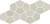 Italon Continuum Pure Mosaico Prism 20,5x41,3 Мозаика