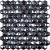 Vidrepur Hexagon Diamond № 358D 31,7x31,7 (чип 35x35 мм) мозаика стеклянная