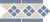 Border LISBON with 1 strip (Tr.16, Dots 11, Strips 11) 
