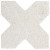 Equipe Elda Cross White 12x12 Керамогранит