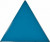 Equipe Scale Triangolo Electric Blue 10,8x12,5 Плитка настенная