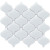 Starmosaic Shapes Latern White Glossy 24,6x28 (чип 74x78 мм) мозаика керамическая