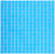 Bonaparte Simple Blue 32,7x32,7 (чип 20x20 мм) Мозаика стеклянная (на бумаге)