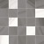 Laparet Space (под мозаику, коричневый) 25x25x8 Декор настенный