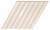Wow Spike Bars B Deep White 15x25,9 Плитка настенная