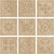 Coliseumgres Alpi Beige Tozzett Celtico 10x10x7 Вставка