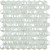 Vidrepur Hexagon Diamond № 350D 31,7x31,7 (чип 35x35 мм) мозаика стеклянная