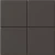 Wow Raster Grid M Basalt 15x15 Керамогранит
