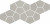 Italon Continuum Silver Mosaico Prism 20,5x41,3 Мозаика