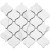 Starmosaic Shapes Latern Carrara Matt 24,6x28 (чип 74x78 мм) мозаика керамическая