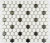 Bonaparte Babylon Silver matt 26x30x6 (чип 23x26 мм) Керамогранитная мозаика