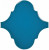 Equipe Scale Alhambra Electric Blue 12x12 Плитка настенная