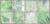 Kerliife Maiolica Collage Crema 31,5x63 Декор настенный