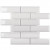 Starmosaic Brick & Metro Metro White Glossy 28,7x29,5 (чип 45x145 мм) мозаика керамическая