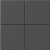 Wow Raster Grid M Deep Blue 15x15 Керамогранит