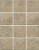 Kerama Marazzi Брюссель 1324 Mat. 30x40 (12 частей 9,8x9,8) Керамогранит