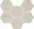 Italon Continuum Pure Mosaico Hexagon 25x29 Мозаика