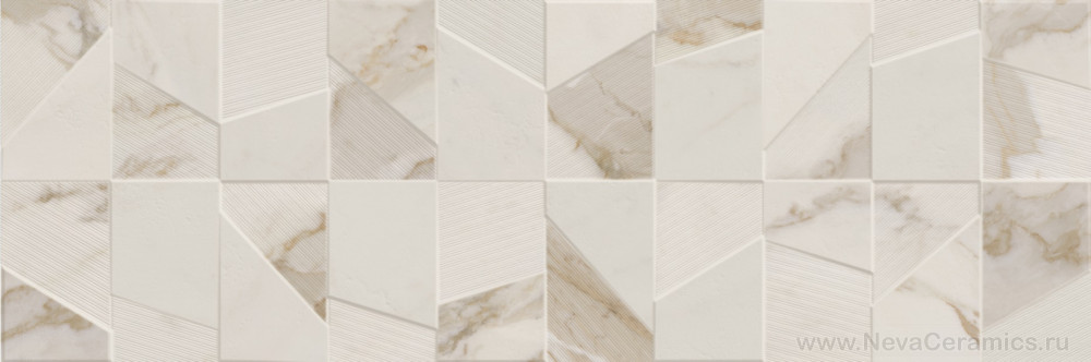 Фото плитки Azteca Calacatta : Azteca Calacatta Gold R90 Top Matt. 30x90 Плитка настенная, 90x30 в интерьере
