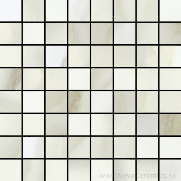 Фото плитки ITALON Charme Advance Floor Project : Italon Charme Advance Mosaico Cremo Delicato Lux 29,2х29,2 Мозаика, 29.2x29.2 в интерьере