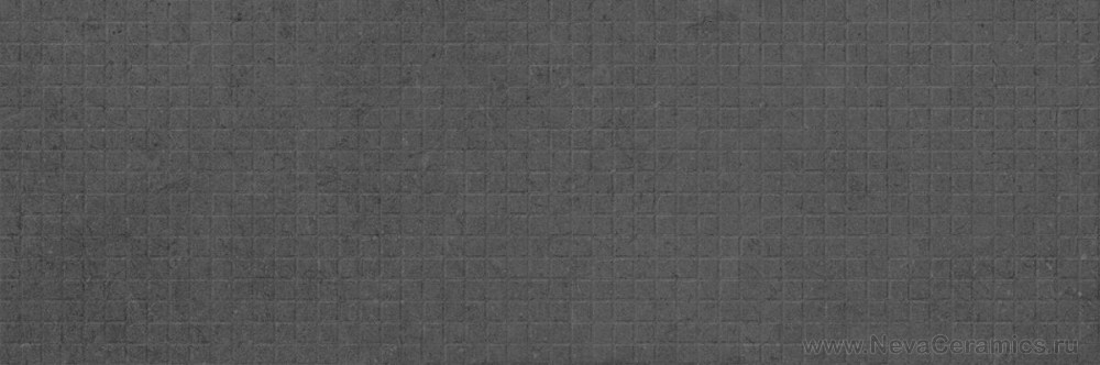 Фото плитки Laparet Story : Laparet Story (под мозаику, черный) 20x60x9 Плитка настенная, 60x20 в интерьере