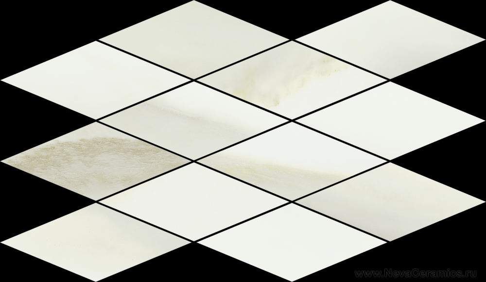 Фото плитки ITALON Charme Advance Floor Project : Italon Charme Advance Mosaico Diamond Cremo Delicato 28х48 Мозаика, 48x28 в интерьере