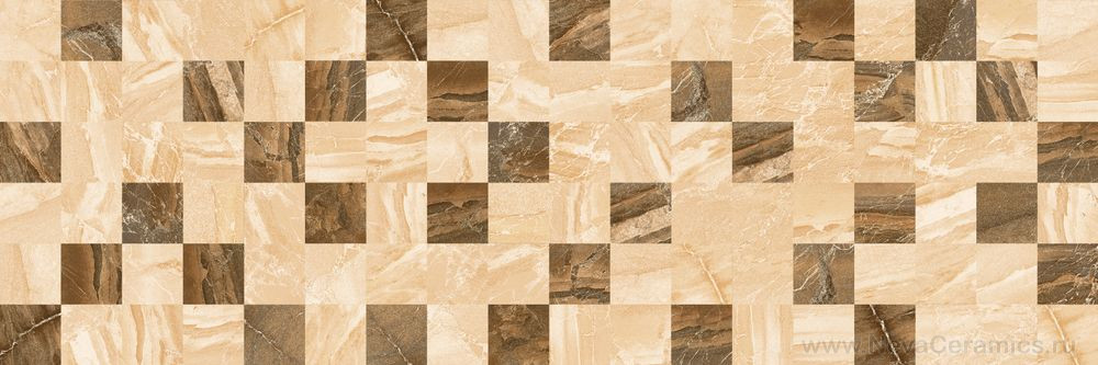 Фото плитки Kerasol Persia Cobre : Kerasol Persia Rectificado Mosaico Oro 30x90 Плитка настенная, 90x30 в интерьере