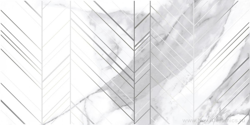Фото плитки Laparet Bering : Laparet Bering (белый) 30x60 Декор настенный, 60x30 в интерьере