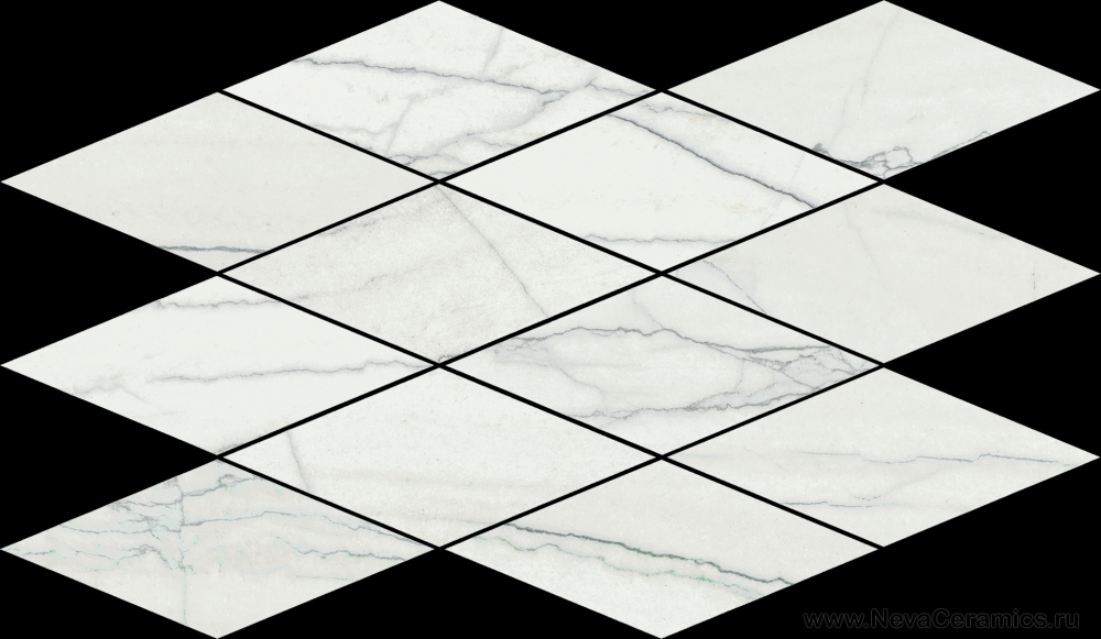 Фото плитки ITALON Charme Advance Floor Project : Italon Charme Advance Mosaico Diamond Platinum White 28х48 Мозаика, 48x28 в интерьере