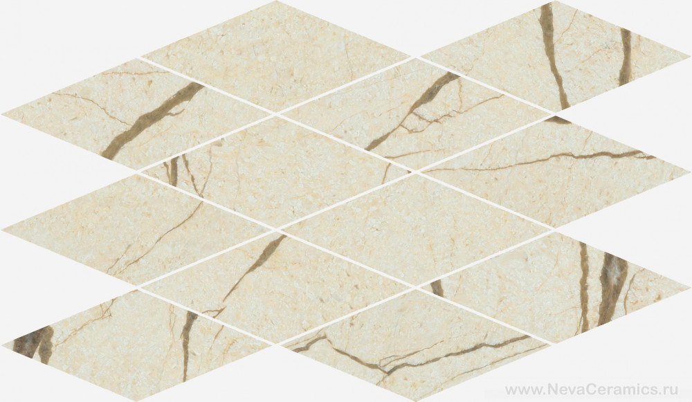 Фото плитки ITALON Charme Deluxe Floor Project : Italon Charme Deluxe Diamond Cream River 28х48 Декор, 48x28 в интерьере