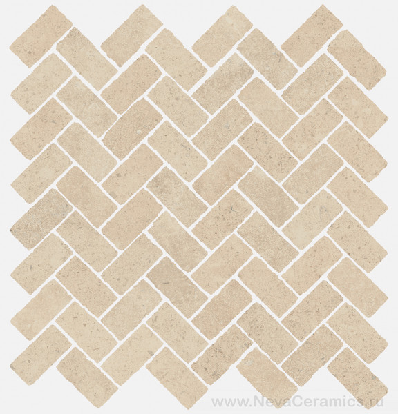 Фото плитки ITALON Room Floor Project : Italon Room Stone Mosaico Cross Beige 31,5х29,7 Мозаика, 31.5x29.7 в интерьере