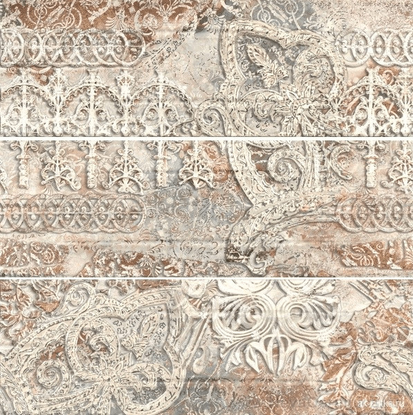 Фото плитки Aparici Carpet : Decor A-B-C Hill (компл./3шт), 25.1х75.6 в интерьере
