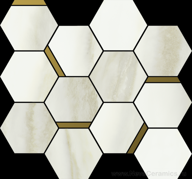 Фото плитки ITALON Charme Advance Wall Project : Italon Charme Advance Mosaico Chic Cremo Delicato 28,3х32,8 Мозаика, 32.8x28.3 в интерьере