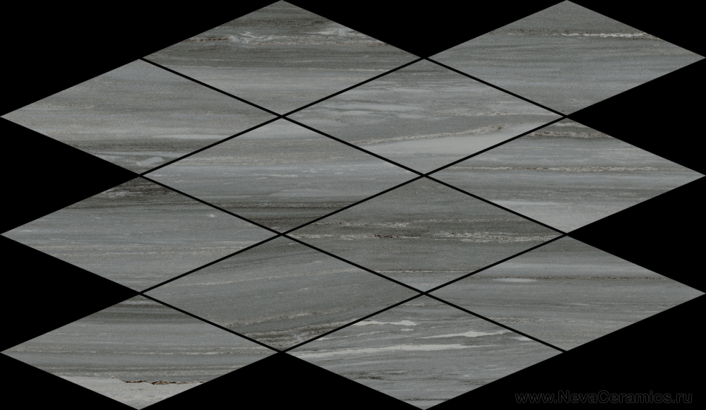 Фото плитки ITALON Charme Advance Floor Project : Italon Charme Advance Mosaico Diamond Palissandro Dark 28х48 Мозаика, 48x28 в интерьере