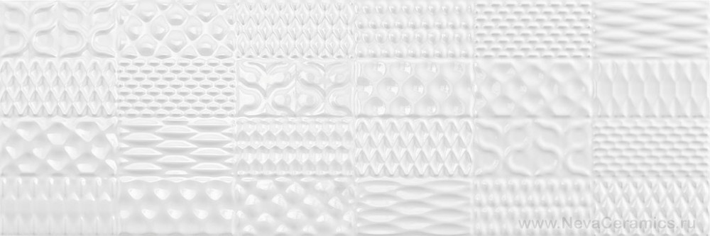 Фото плитки Argenta Blancos : Sinan Decor White Mate, 30x90 в интерьере