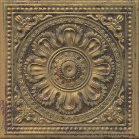 Фото плитки Aparici Gatsby : Aparici Gatsby Copper Tin (Mix 5) Matt 20х20 Декор, 20x20 в интерьере