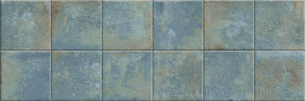 Фото плитки Azteca Heritage : Azteca Heritage R90 Blue 30x90 Плитка настенная, 90x30 в интерьере