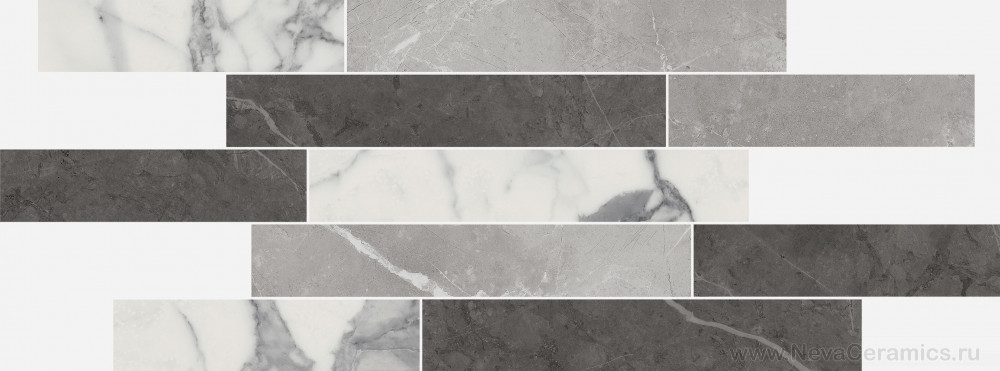 Фото плитки ITALON Charme Evo Floor Project : Italon Charme Evo Brick Multicolor 29,6х79,6 Декор, 79.6x29.6 в интерьере