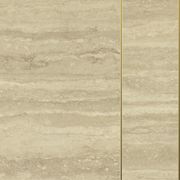 Фото плитки ITALON Charme Advance Floor Project : Italon Charme Advance Luxuri Line Travertino Romano 60х60 Декор, 60x60 в интерьере