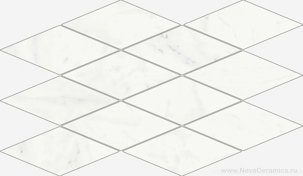 Фото плитки ITALON Charme Deluxe Floor Project : Italon Charme Deluxe Diamond Bianco Michelangelo 28х48 Декор, 48x28 в интерьере