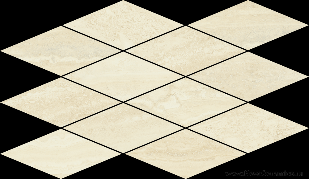 Фото плитки ITALON Charme Advance Floor Project : Italon Charme Advance Mosaico Diamond Alabastro White 28х48 Мозаика, 48x28 в интерьере