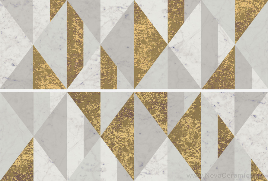 Фото плитки ITALON Charme Extra Wall Project : Italon Charme Extra Inserto Suite Carrara 25х75 Декор, 75x25 в интерьере