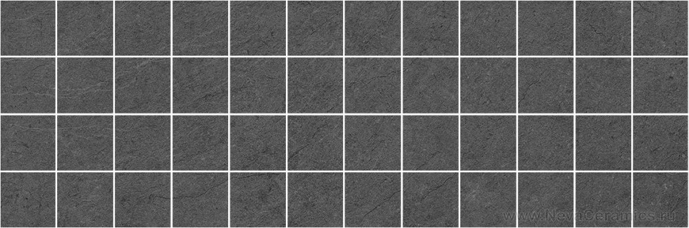 Фото плитки Laparet Story : Laparet Story (черный) 20x60x9 Декор настенный, 60x20 в интерьере