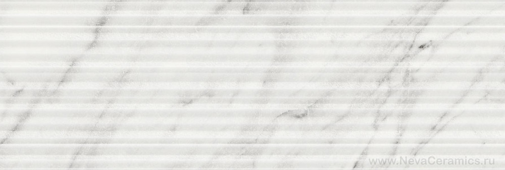 Фото плитки Argenta Terma : Terma Linea White, 25x75 в интерьере