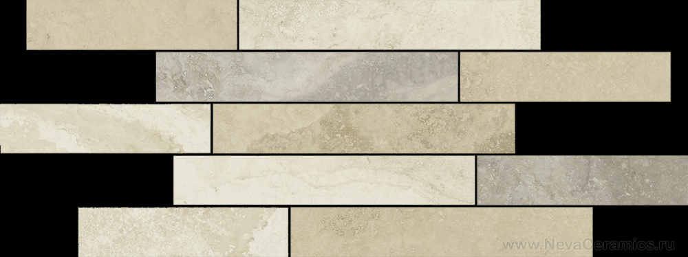 Фото плитки ITALON Wonderful Life : Italon Wonderful Life Brick Multicolor 29,6х79,6 Декор, 79.6x29.6 в интерьере