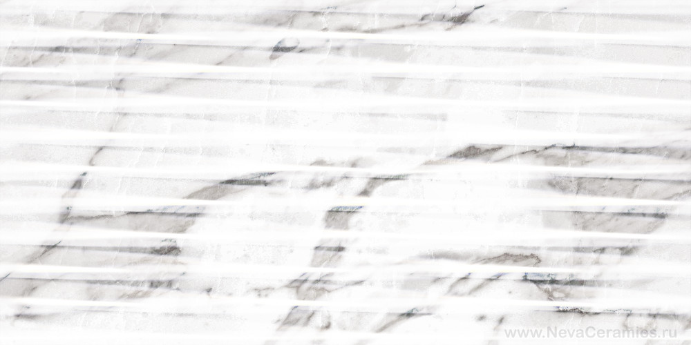 Фото плитки Argenta Carrara : Lined White Shine, 30х60 в интерьере