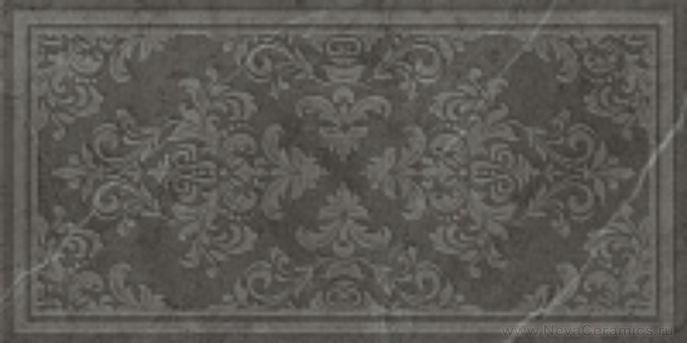Фото плитки ITALON Charme Evo Floor Project : Italon Charme Evo Inserto Broc Antracite 30х60 Декор, 60x30 в интерьере